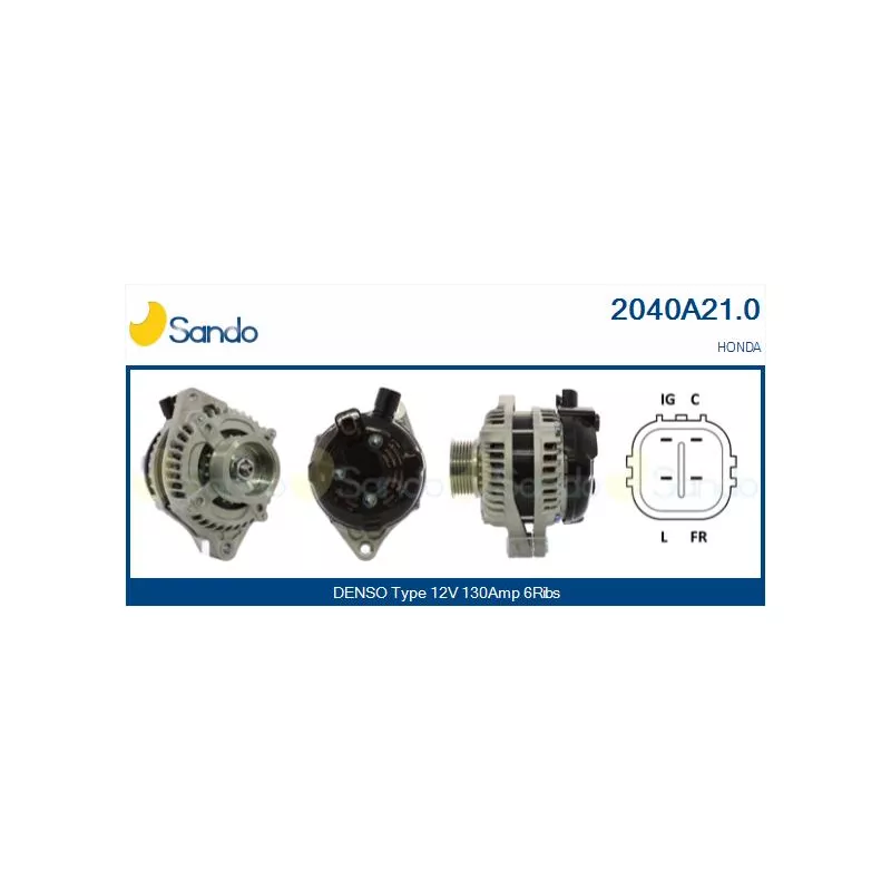 Alternateur SANDO 2040A21.0