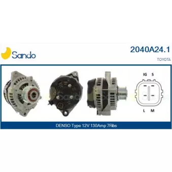 Alternateur SANDO 2040A24.1