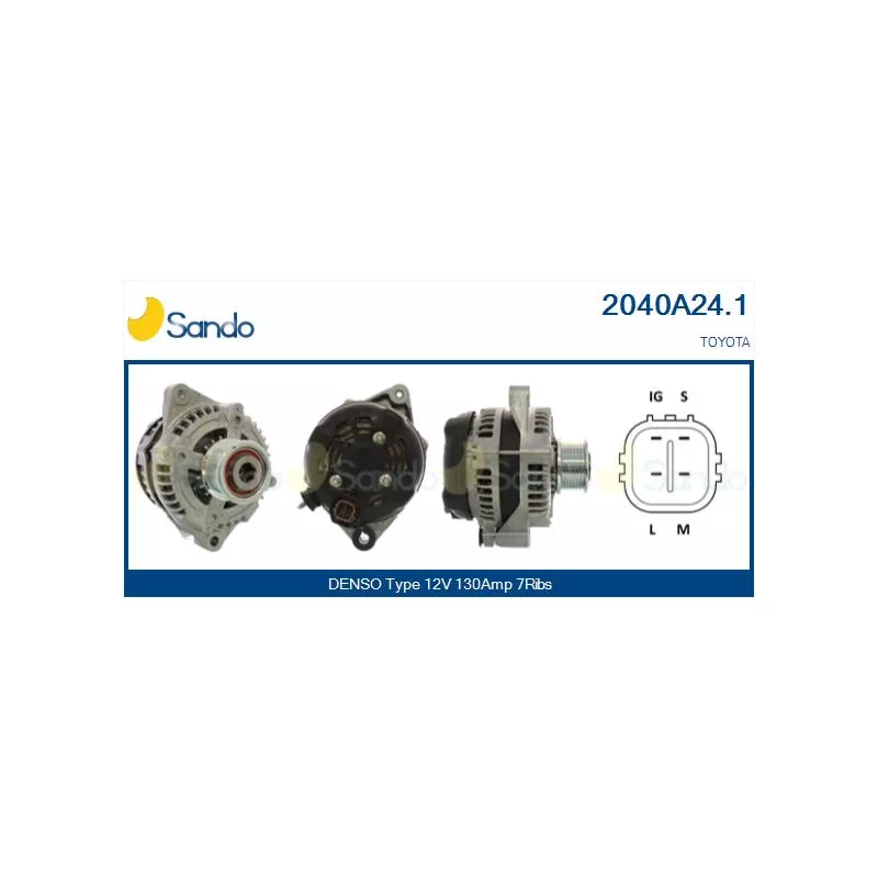 Alternateur SANDO 2040A24.1