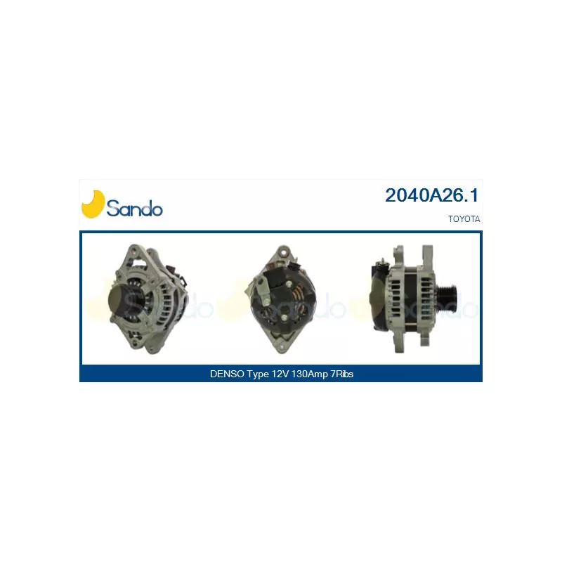 Alternateur SANDO 2040A26.1
