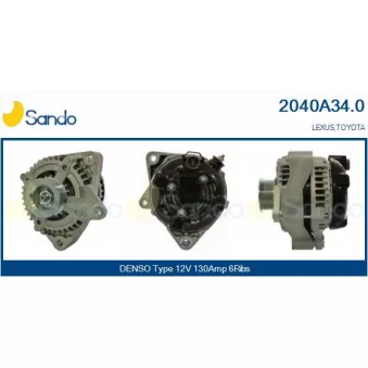 Alternateur SANDO 2040A34.0