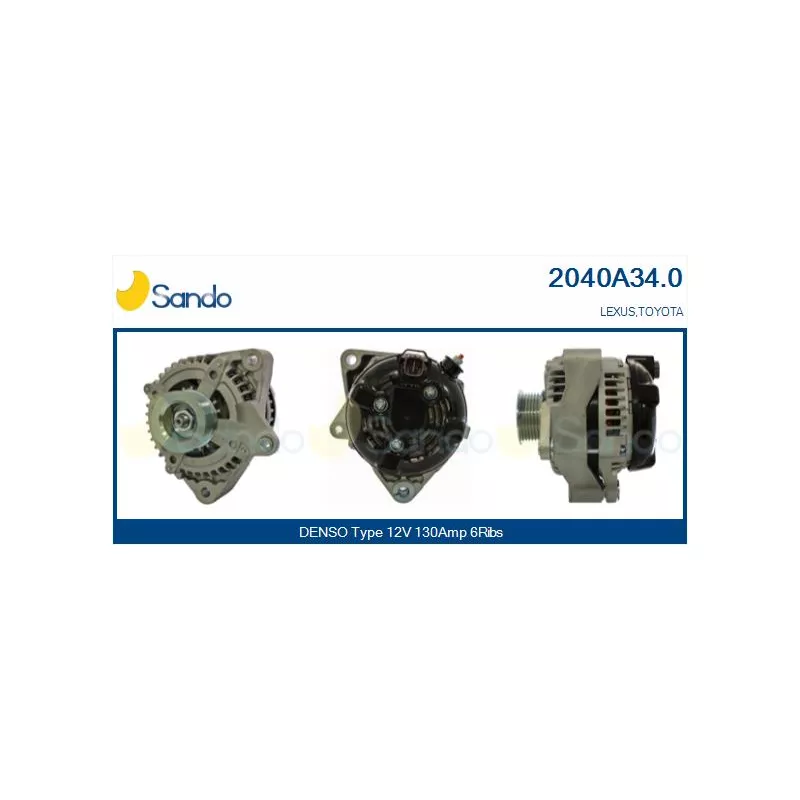 Alternateur SANDO 2040A34.0