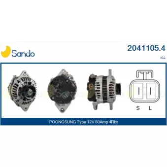 Alternateur SANDO 2041105.4