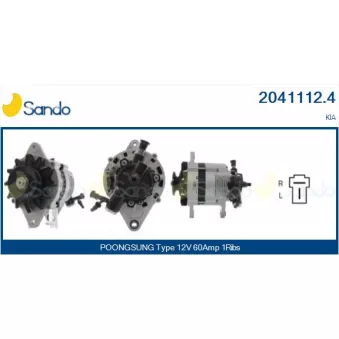Alternateur SANDO 2041112.4