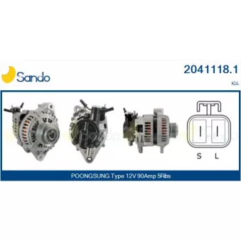 Alternateur SANDO 2041118.1