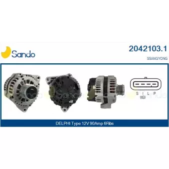 Alternateur SANDO 2042103.1