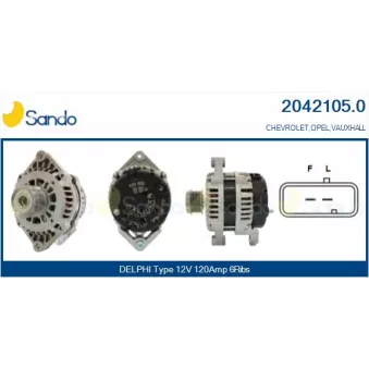Alternateur SANDO 2042105.0