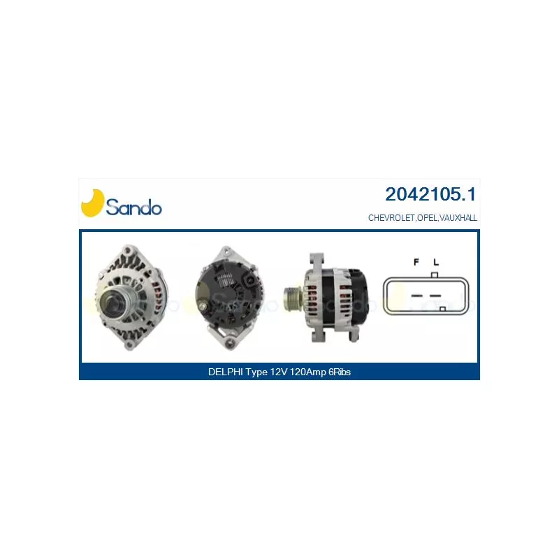 Alternateur SANDO 2042105.1