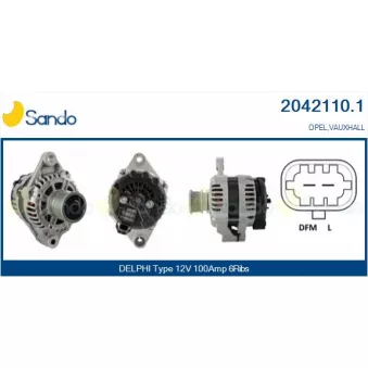 Alternateur SANDO 2042110.1