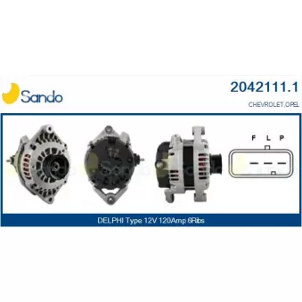Alternateur SANDO 2042111.1