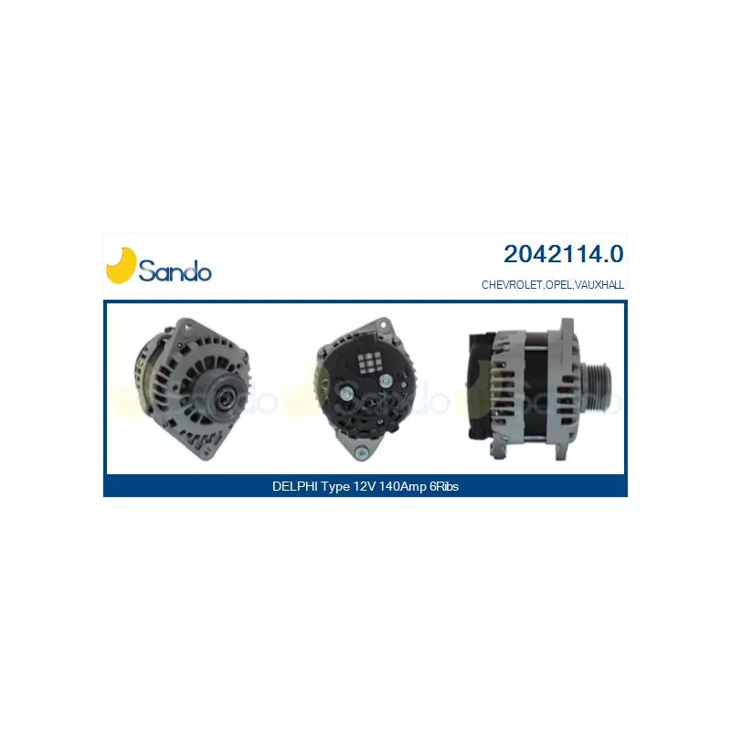 Alternateur SANDO 2042114.0