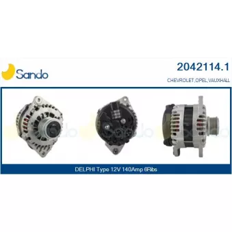 Alternateur SANDO 2042114.1