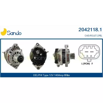 Alternateur SANDO 2042118.1