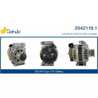 Alternateur SANDO 2042119.1