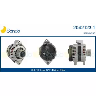 Alternateur SANDO 2042123.1