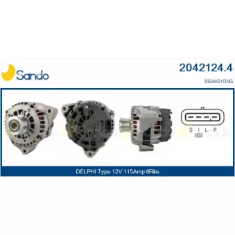Alternateur SANDO 2042124.4