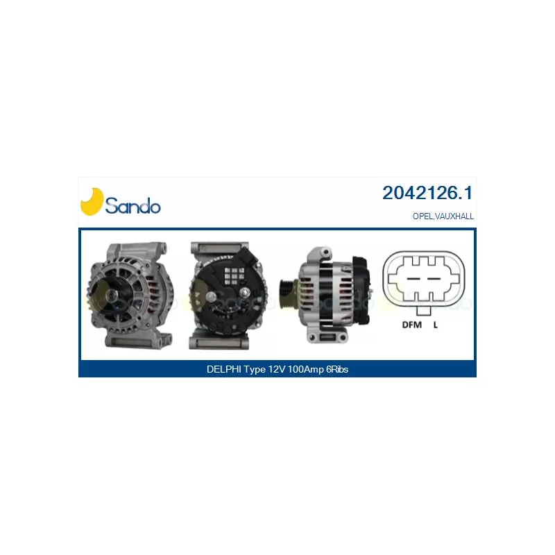 Alternateur SANDO 2042126.1