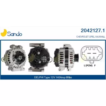 Alternateur SANDO 2042127.1