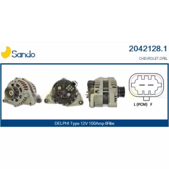 Alternateur SANDO 2042128.1