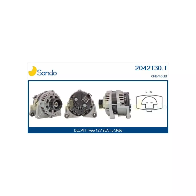Alternateur SANDO 2042130.1