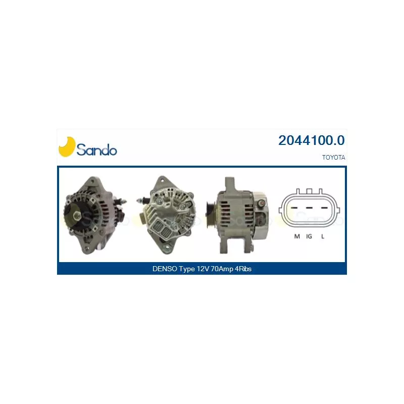 Alternateur SANDO 2044100.0
