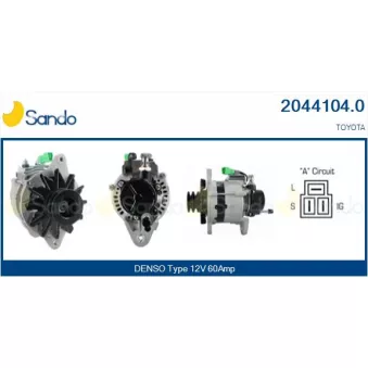 Alternateur SANDO 2044104.0