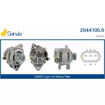 Alternateur SANDO 2044105.0