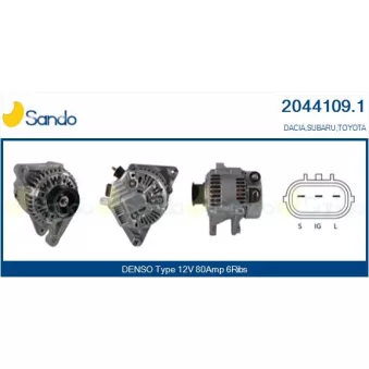 Alternateur SANDO 2044109.1