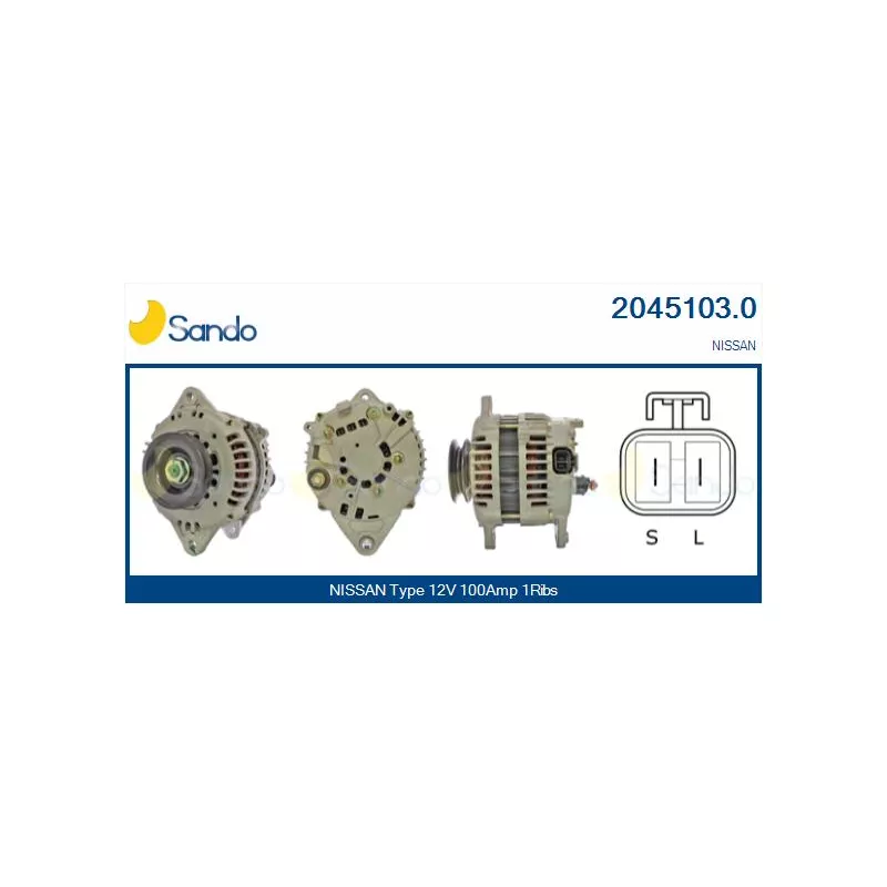 Alternateur SANDO 2045103.0