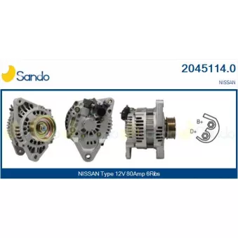 Alternateur SANDO 2045114.0