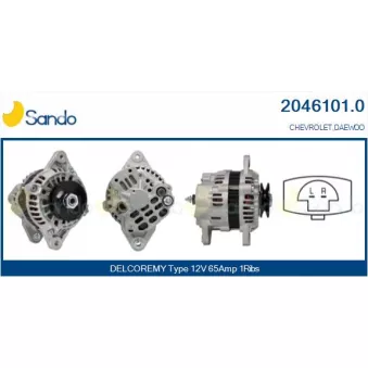 Alternateur SANDO 2046101.0