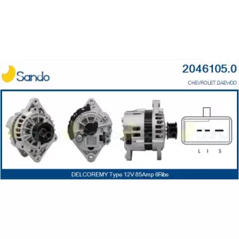 Alternateur SANDO 2046105.0