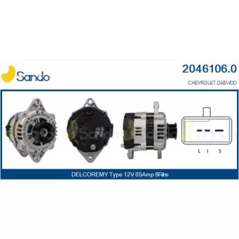 Alternateur SANDO 2046106.0