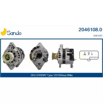 Alternateur SANDO 2046108.0