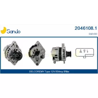 Alternateur SANDO 2046108.1