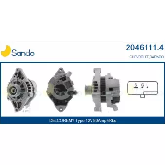 Alternateur SANDO 2046111.4
