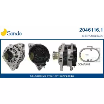 Alternateur SANDO 2046116.1