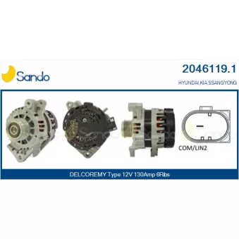 Alternateur SANDO 2046119.1