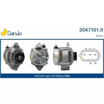 Alternateur SANDO 2047101.0