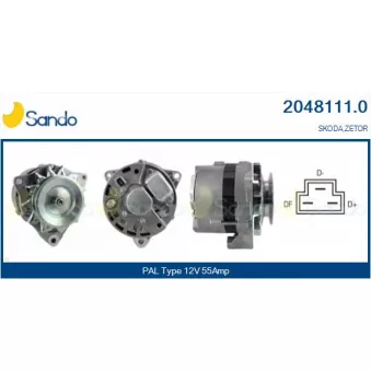 Alternateur SANDO 2048111.0