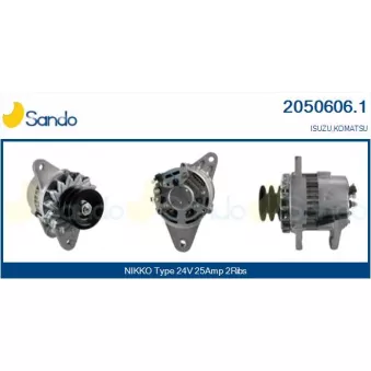 Alternateur SANDO 2050606.1