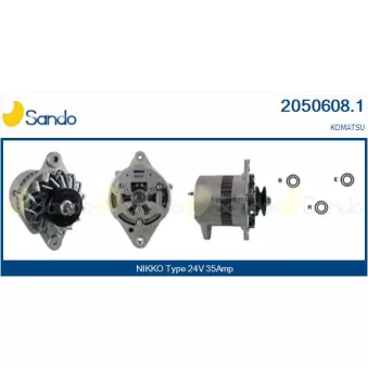 Alternateur SANDO 2050608.1