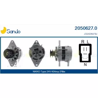 Alternateur SANDO 2050627.0