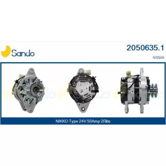 Alternateur SANDO 2050635.1
