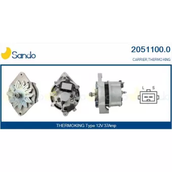 Alternateur SANDO 2051100.0
