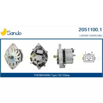 Alternateur SANDO 2051100.1