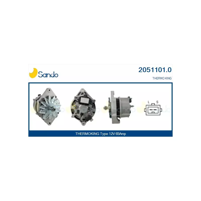 Alternateur SANDO 2051101.0