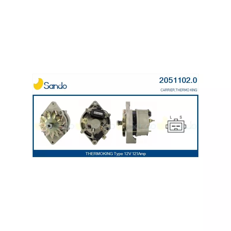 Alternateur SANDO 2051102.0