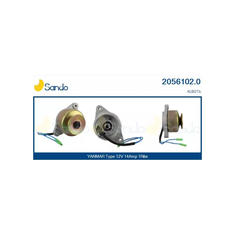 Alternateur SANDO 2056102.0