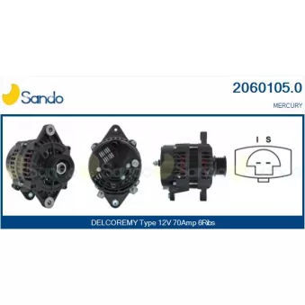 Alternateur SANDO 2060105.0